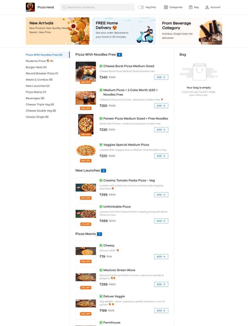 Lightspeed storefront theme preview